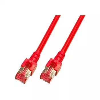 Tinklo kabelis EFB Elektronik 3m RJ-45 Cat6 Raudonas