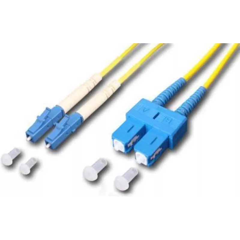 Lightwin LDP-09 LC-SC 2.0 Fibre Optic kabelis 2 m Geltonas (LDP-09 LC-SC 2.0)