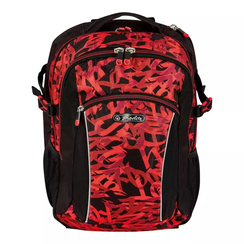 Sportinė kuprinė Herlitz Ultimate Graffiti Juoda Raudona