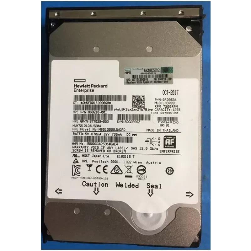 “Hewlett Packard Enterprise” kietojo disko įrenginys 12 TB 7,2K LFF (P17966-B21)