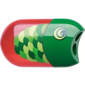 Rankinis pieštukų drožtukas Faber-Castell 183525 Žalias Raudonas