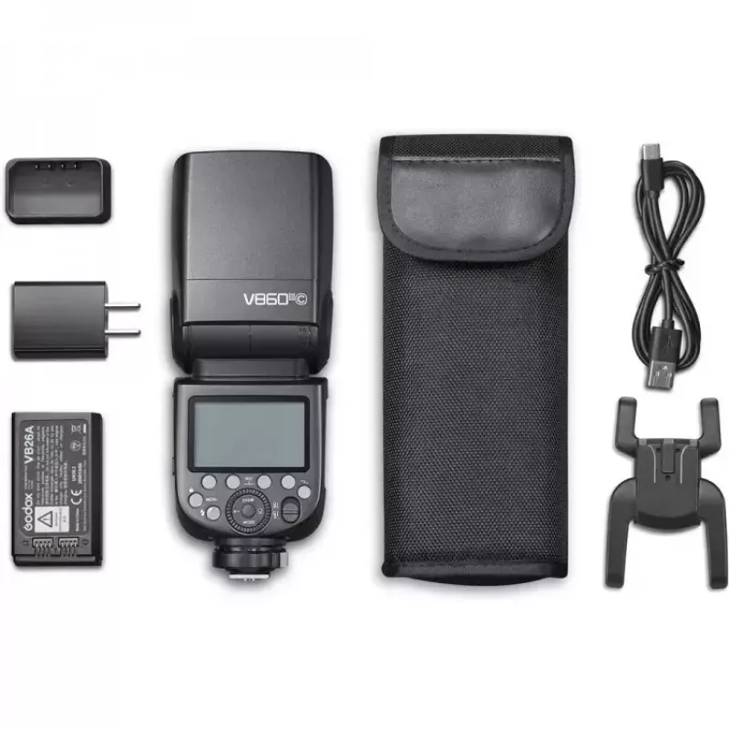 Slave flash Godox Ving V860III Juoda 1.5s recycle time 530g