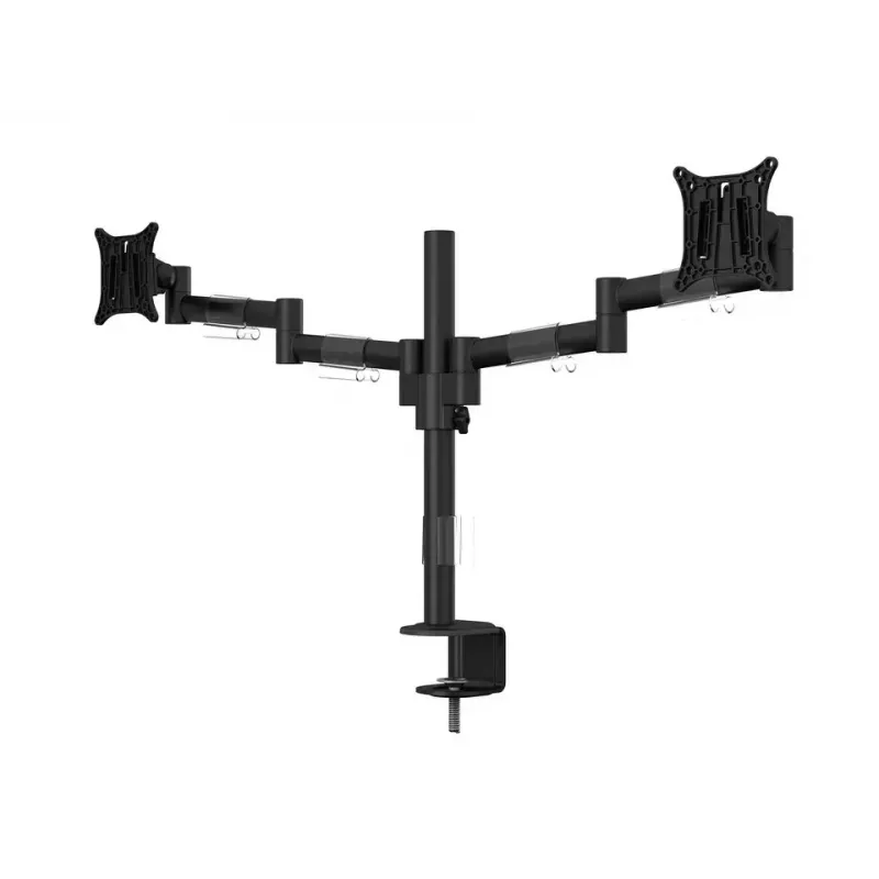 Multibrackets M VESA Deskmount Officeline Dual Juoda Clamp/Bolt-through 16kg 15-30in
