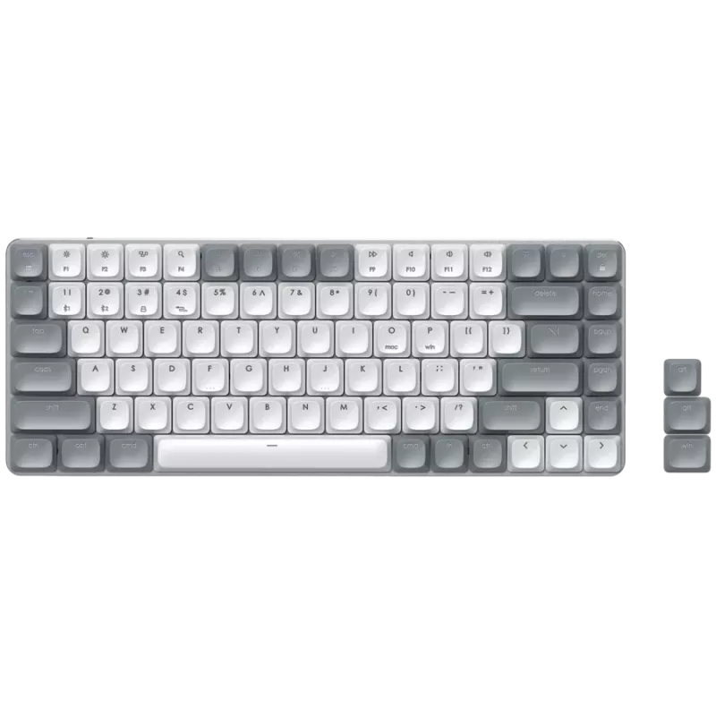 SATECHI SM1 plonas Mechanical Backlit Bluetooth klaviatūra (Light) - US English