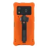 Mobilis PROTECH - dėklas - Safety Oranžinė+ rankenos dirželis, skirtas Zebra EM45 - Pantone 021C - minkštas (052069)