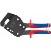 Knipex profilinės jungiamosios replės L.250mm maks.1.2 (2x0.6)mm daugiakomponentės rankenos