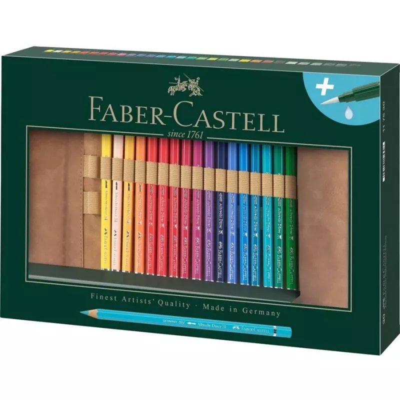 Akvareliniai pieštukai Faber-Castell Albrecht Dürer 3,8 mm 30 vnt.