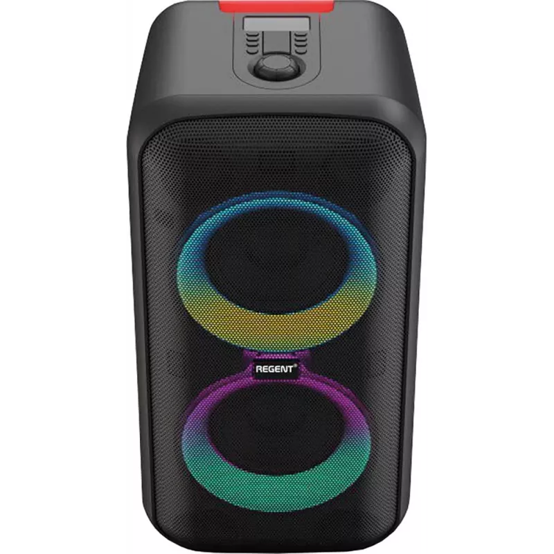 Bluetooth garsiakalbis FERGUSON REGENT Power Audio 400BT RGB 60W FM USB AUX DSP juodas