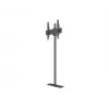 Ant grindų montuojamas stiebas MULTIBRACKETS M Single Pole Floormount Pro 32 colių–65 colių ekranams, 50 kg, VESA 100×100–400×400, pakreipimas -6°–15°, juodas