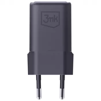 Įkroviklis 3MK Hyper Charger PD 33W GaN QC4+ juodas — 33 W PD greitasis įkroviklis su GaN technologija