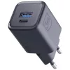 Įkroviklis 3MK Hyper Charger PD 33W GaN QC4+ juodas — 33 W PD greitasis įkroviklis su GaN technologija