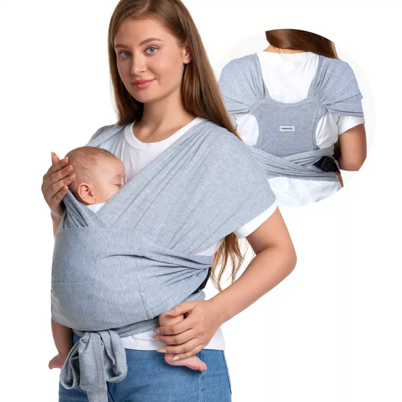 Momcozy kūdikio nešynė, pilka