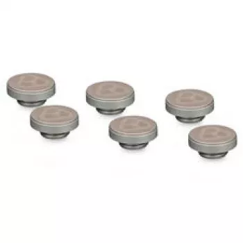Thermal Grizzly DeltaMate kamštis – matinis nikelis (6 vnt. pakuotė) (TG-DM-FIT-6209)