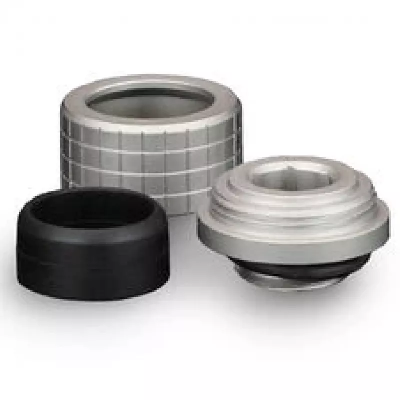 Thermal Grizzly DeltaMate Fitting HT14 Matinis Nikelis 6 vnt. pakuotė — šiluminės sąsajos medžiagos priedas