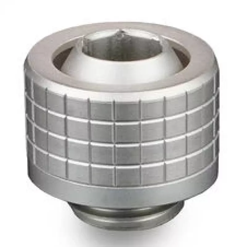 Thermal Grizzly DeltaMate Fitting ST13 Matinis Nikelis – metalinė jungtis DeltaMate vandens blokui