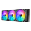 CPU aušintuvas AZZA WAK Blizzard Pro 360 ARGB — 360 mm radiatorius, ARGB apšvietimas