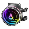 CPU aušintuvas AZZA WAK Blizzard Pro 360 ARGB — 360 mm radiatorius, ARGB apšvietimas