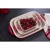ZWILLING Staub keraminis stačiakampis kepimo rinkinys 3 vnt., raudonas, maks. 300°C