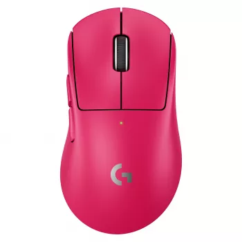Pelė Logitech G 910-007374 dešiniarankė RF belaidė optinė 44 000 DPI 1 ms 5 mygtukai rausvai violetinė