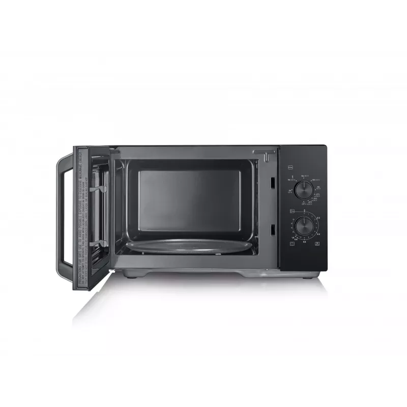 Kombinuota mikrobangų krosnelė SEVERIN MW 7792, pastatoma, 20 L, 900 W, juoda, mygtukai ir sukamoji rankenėlė