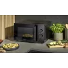 Kombinuota mikrobangų krosnelė SEVERIN MW 7792, pastatoma, 20 L, 900 W, juoda, mygtukai ir sukamoji rankenėlė