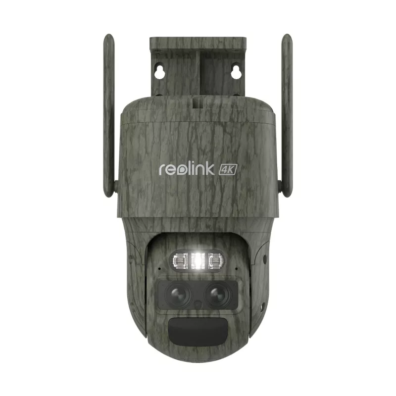 Reolink TrackMix Series G770 su saulės baterija 2 4G LTE dviejų objektyvų belaidė apsaugos kamera