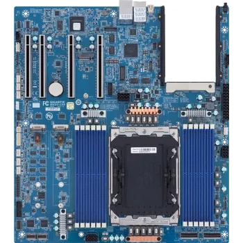 Pagrindinė plokštė GIGABYTE MA34-CP0 LGA7529 Intel — serverio/darbo stoties plokštė, MPN 9MA34CP0NR-000