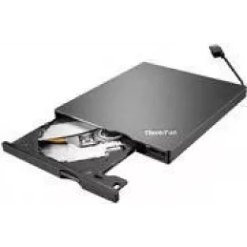 Lenovo ThinkPad UltraSlim USB DVD įrašymo įrenginys - diskų įrenginys - DVD±RW (±R DL) / DVD-RAM - SuperSpeed USB 3.0 - išorinis - FRU