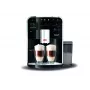 Espreso aparatas MELITTA Barista Smart TS — 1,8 l vandens bakelis, dvigubas snapelis, TFT ekranas, priima maltą kavą, 1450 W, juodas