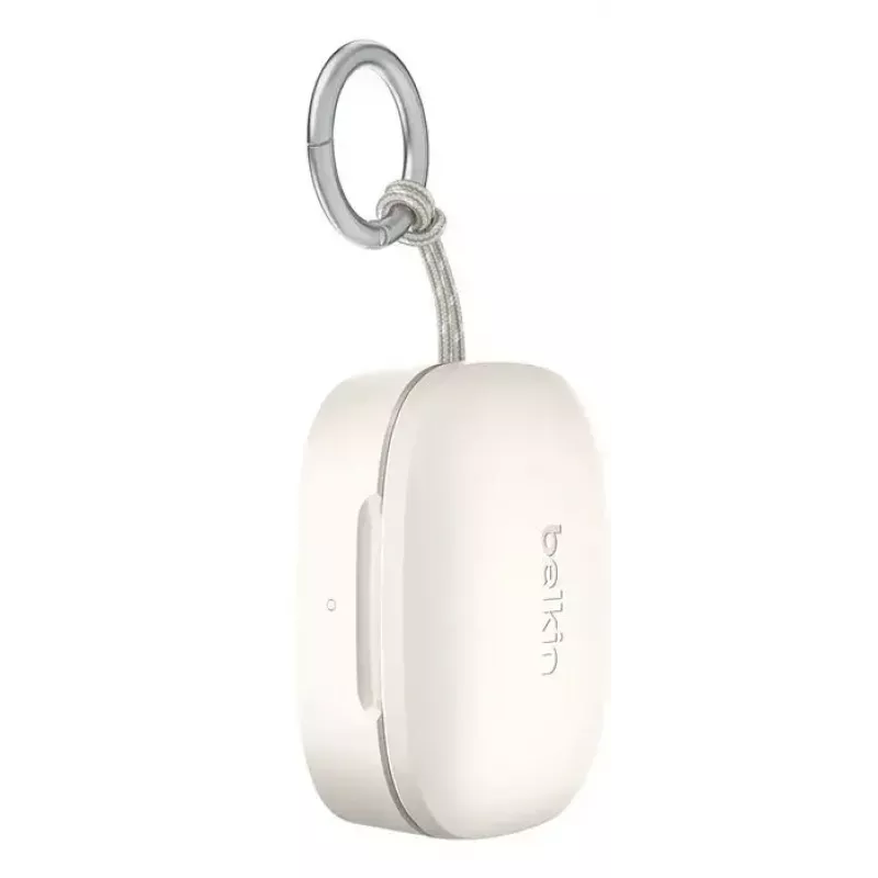 Ausinės Belkin SoundForm Anywhere — į ausis įdedamos laidinės ir belaidės (USB-C, Bluetooth), baltos, 4 g