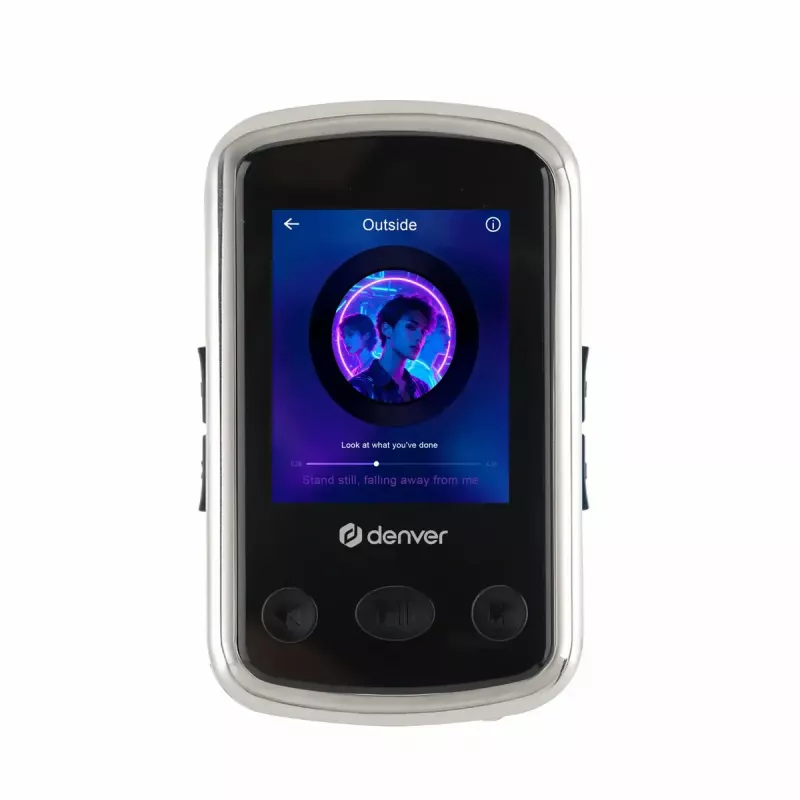 MP3 grotuvas DENVER MPS-320B — 32 GB, integruotas kortelių skaitytuvas, 12 val. atkūrimo, juodas