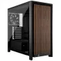 CORSAIR Mid-Tower PC Case FRAME 4000D RS Wood — Juoda/Walnut