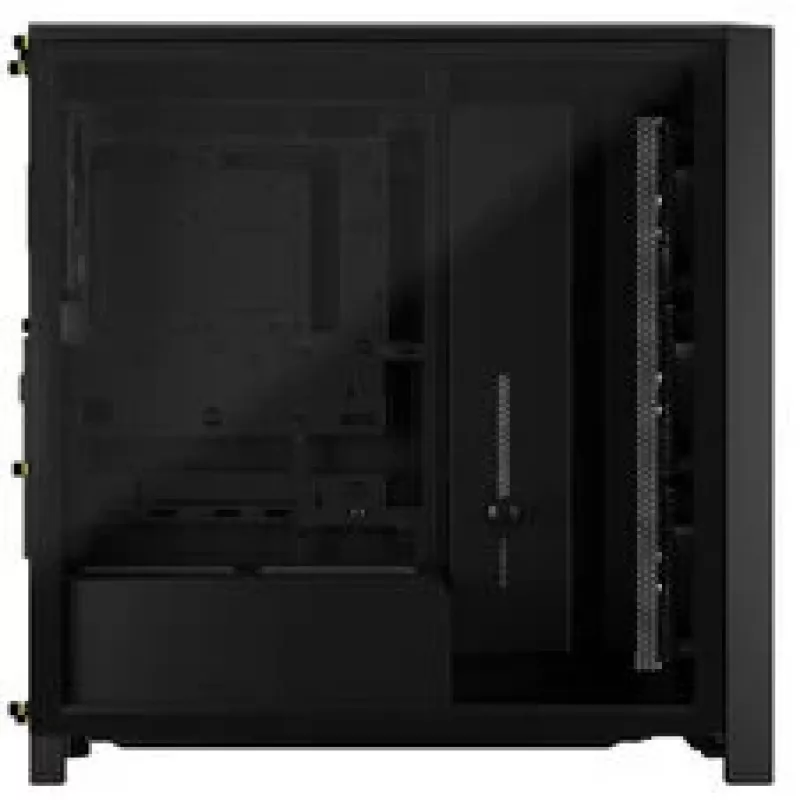 CORSAIR Mid-Tower PC Case FRAME 4000D RS Wood — Juoda/Walnut