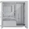 Vidutinio bokšto PC korpusas CORSAIR FRAME 4000D RS Wood Balta/Ažuolas, suderinamas su ATX, grūdintas stiklas