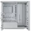 Vidutinio bokšto PC korpusas CORSAIR FRAME 4000D RS Wood Balta/Ažuolas, suderinamas su ATX, grūdintas stiklas