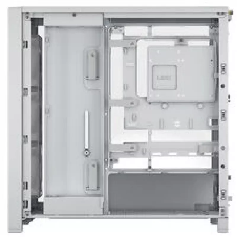 Vidutinio bokšto PC korpusas CORSAIR FRAME 4000D RS Wood Balta/Ažuolas, suderinamas su ATX, grūdintas stiklas