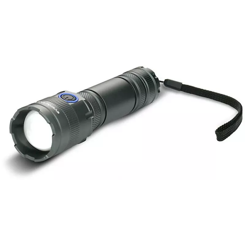 Žibintuvėlis everActive FL-4500R Cannon — rankinis LED žibintuvėlis, įkraunamas