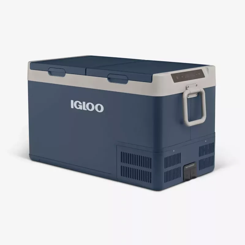 Šaldymo dėžė Igloo ICF 80DZ 83 L elektrinė (kintamoji/nuolatinė srovė, 100–240 V) mėlyna/pilka