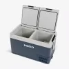 Šaldymo dėžė Igloo ICF 80DZ 83 L elektrinė (kintamoji/nuolatinė srovė, 100–240 V) mėlyna/pilka