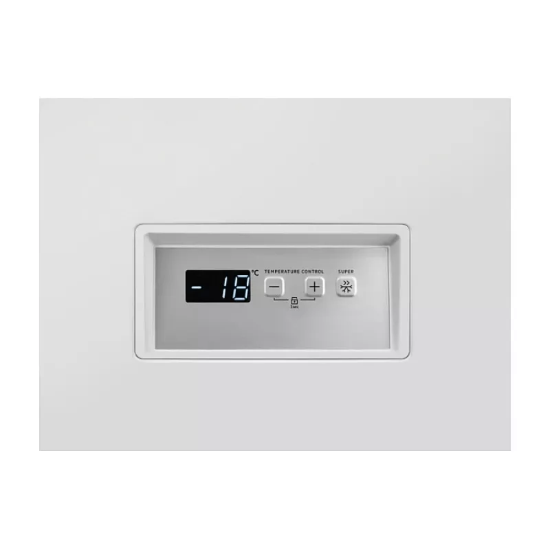 Šaldomoji spinta AEG AHB531D1LW – pastatoma, 308 L talpa, 4* žvaigždutės, 21 kg/24h šaldymo pajėgumas, D energijos klasė, balta