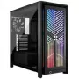 Corsair FRAME 4000X RS vidutinio bokšto PC korpusas juodas RGB ventiliatorius 4x RS120 PWM