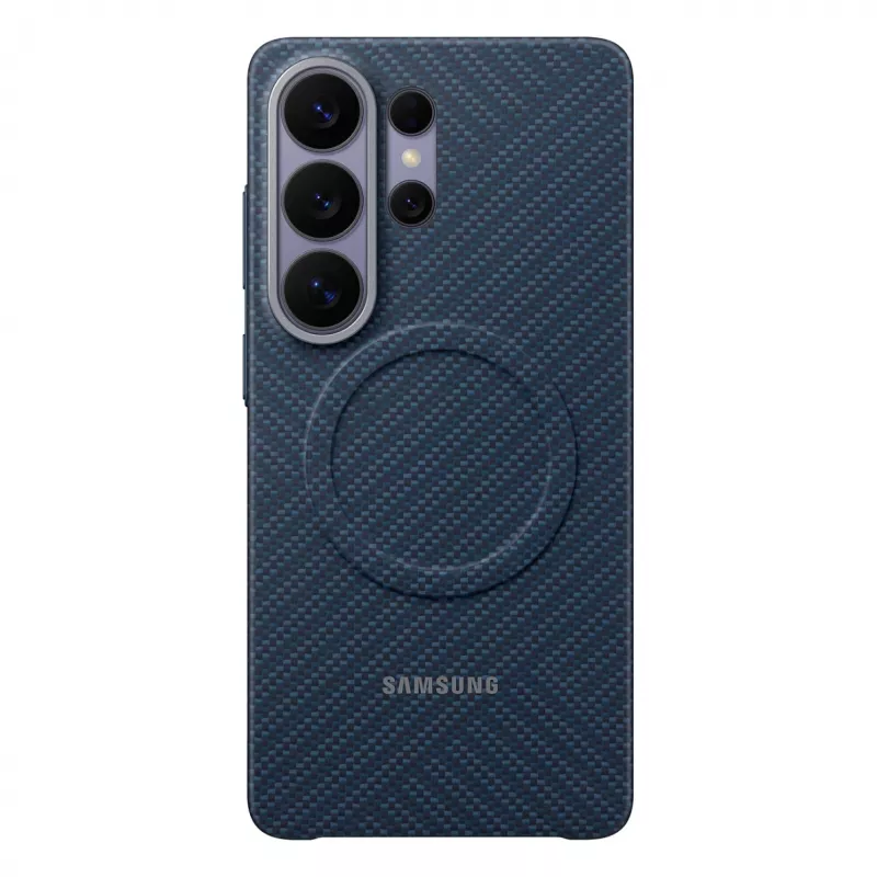 SAMSUNG Carbon Magnet dėklas Galaxy S26 Ultra tamsiai mėlynas (EF-KS948SCEGWW)