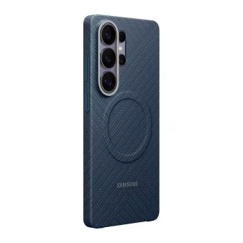 SAMSUNG Carbon Magnet dėklas Galaxy S26 Ultra tamsiai mėlynas (EF-KS948SCEGWW)
