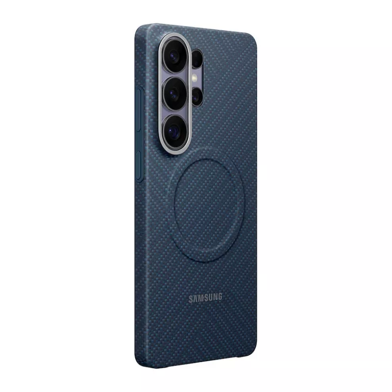 SAMSUNG Carbon Magnet dėklas Galaxy S26 Ultra tamsiai mėlynas (EF-KS948SCEGWW)