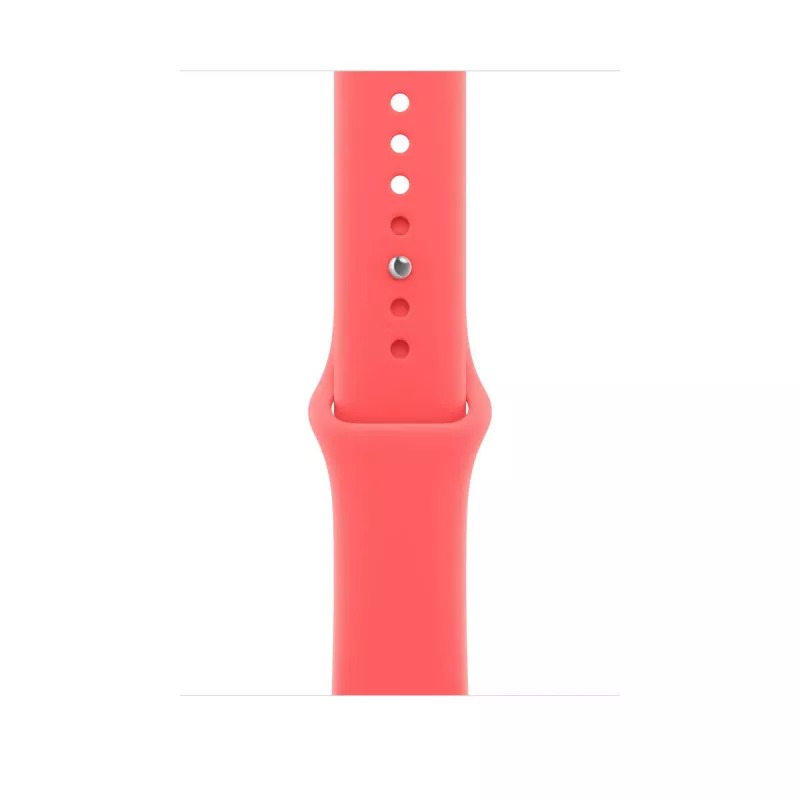 „Apple Watch“ sportinis dirželis „Bright Guava“ 46 mm (S/M) – pakaitinis sportinis dirželis