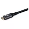 EQUIP USB4 Gen 2x2 C–C kabelis 3,0 m, PD 100 W, 4K/60 Hz, 20 Gbps, juodas