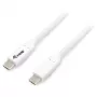 EQUIP USB 3.2 Gen 1 Type-C–Type-C laidas 0,5 m PD 60 W 5 Gbps baltas