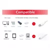 USB 3.2 Gen 1 C į A kabelis EQUIP 0,5 m 5 Gbps baltas (USB-C į USB-A, nikeliuotas kontaktus)