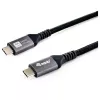 USB4 Gen3x2 C–C laidas EQUIP 128380, 0,5 m, PD 3.1 240W, 40 Gbps, 8K/60Hz, juodas