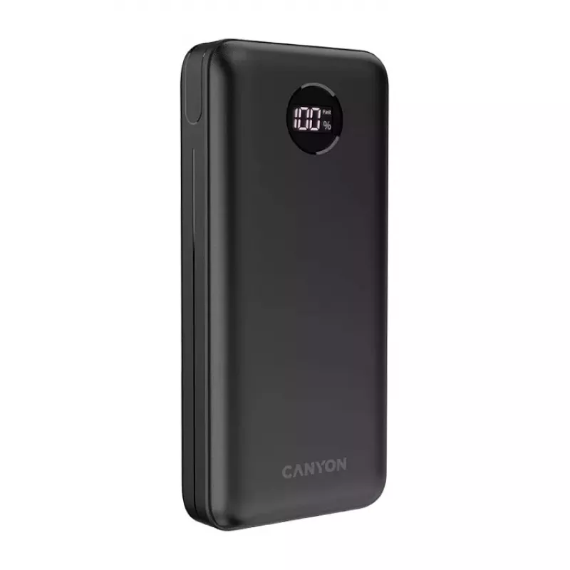 Canyon PB-2002 išorinė baterija 20 000 mAh PD20W juoda